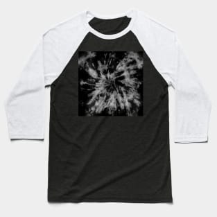 Black and White Inverted Marble Baseball T-Shirt